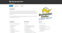 Desktop Screenshot of nw-reinigungscenter.de